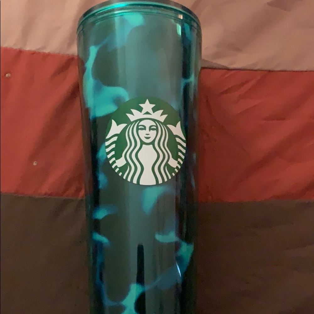 Starbucks Blue/Green Cup - Picture 1 of 4